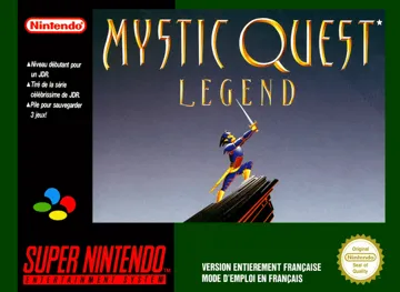 Mystic Quest Legend (France) box cover front